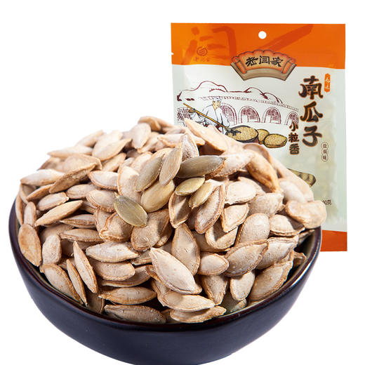 老闫家小粒香南瓜子180g 盐焗味南瓜子零食陕北南瓜子 商品图3