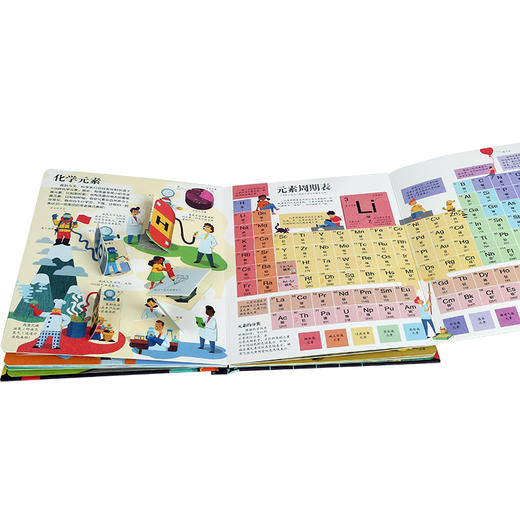 乐乐趣揭秘翻翻书系列第五辑（共4册） 揭秘化学 原价：68.8元 商品图1
