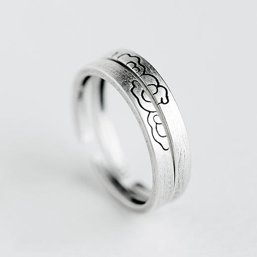 子佩集原创S999浮云之上纯手工对戒203 商品图2