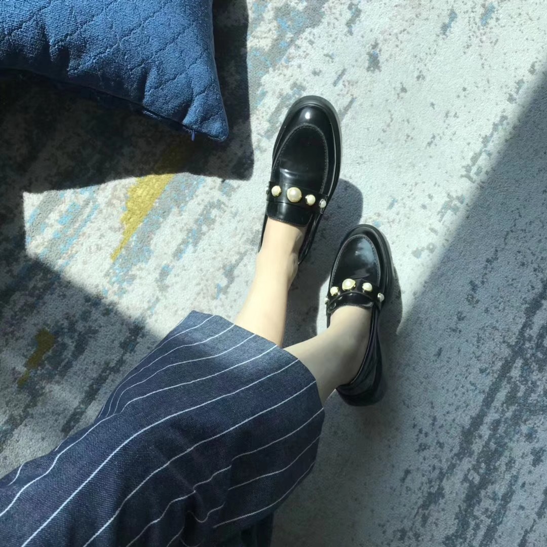 sw珍珠扣乐福鞋