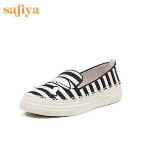 商场同款 | Safiya索菲娅春夏渔夫鞋舒适低跟休闲鞋女SF91112046