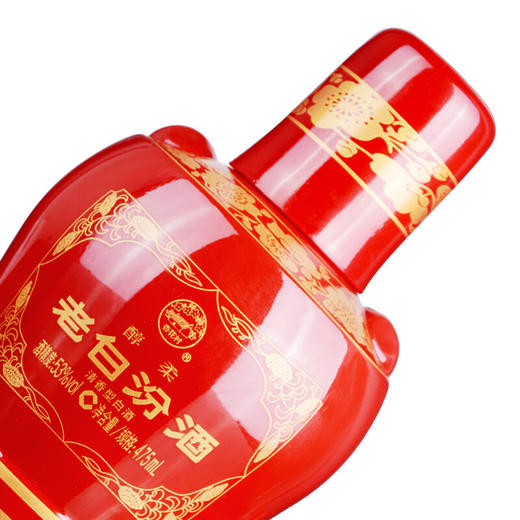 老白汾酒(2012年份)醇柔 清香型高度白酒53度475ml 商品图2