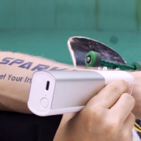 EVEBOT 便携DIY纹身机 个性纹身一秒实现 文身打印机