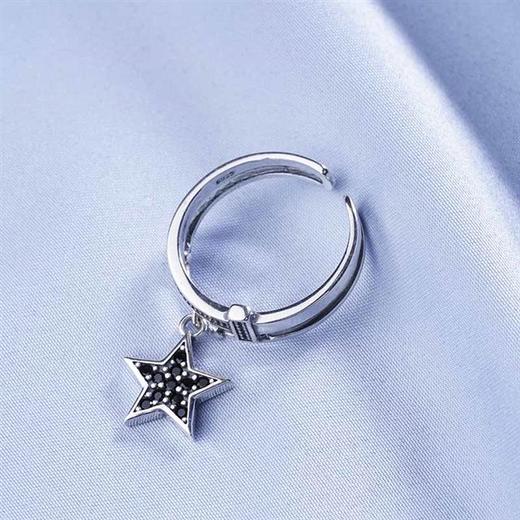 子佩集S925银五角星戒指【CR00677】203 商品图0
