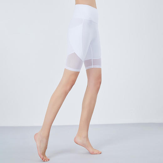 【断码捡漏】卡益裸感高腰中裤五分裤KN03432女士瑜伽短裤 商品图2