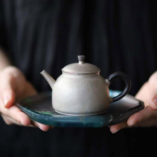「茶器」银壶 惊蛰 125ml，120g 商品图0