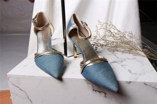 182X008--蓝色高跟鞋 商品图13