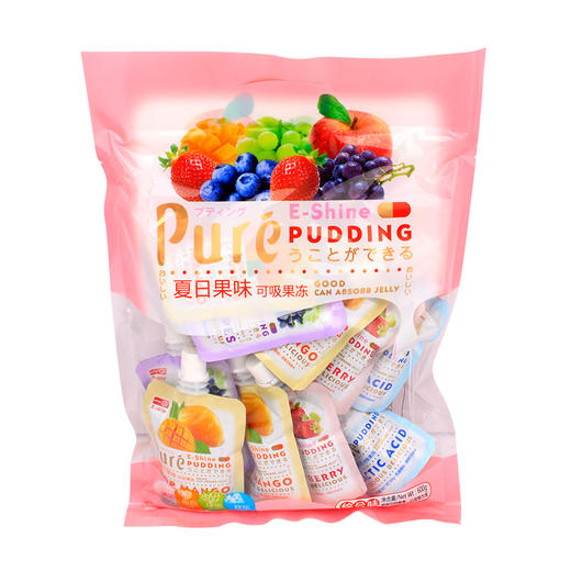 一莎夏日果味可吸果冻(综合味果汁果冻) 商品图0