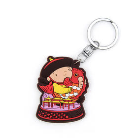 避暑山庄乾隆游-钥匙圈-为朕开门