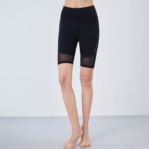 【断码捡漏】卡益裸感高腰中裤五分裤KN03432女士瑜伽短裤 商品图3