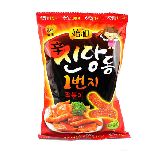 九日牌味祖炒年糕条甜辣味100g 商品图0