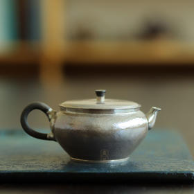 「茶器」银壶 芒种 140ml，140g