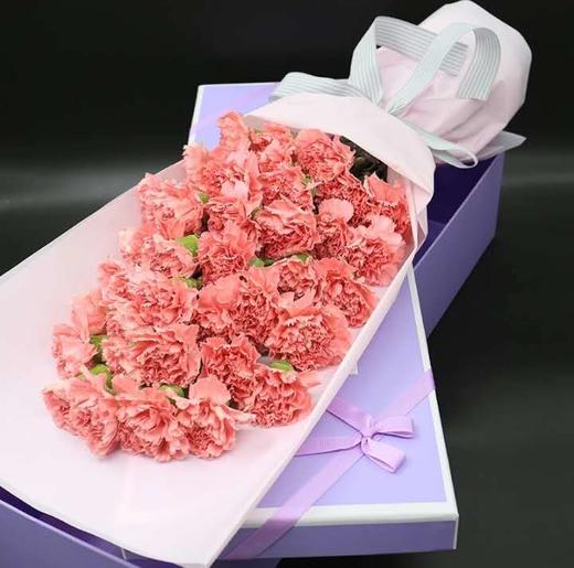 深深的爱       33支粉色康乃馨，50cm礼盒（2101） 商品图0