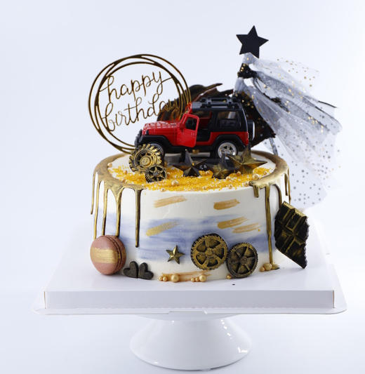 网红汽车 牧马人蛋糕（下单请先看详情） 商品图0