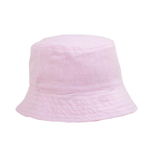 贝贝怡 婴儿帽子 双面可戴宝宝渔夫帽 春夏季透气遮阳帽141P050
 商品图0