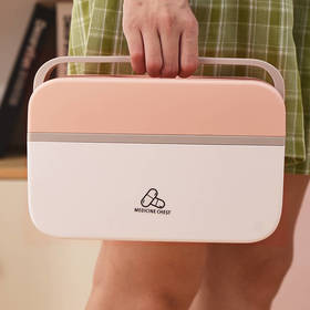 家用药箱收纳盒 I 家庭装应急救多层大容量大小号便携收纳箱