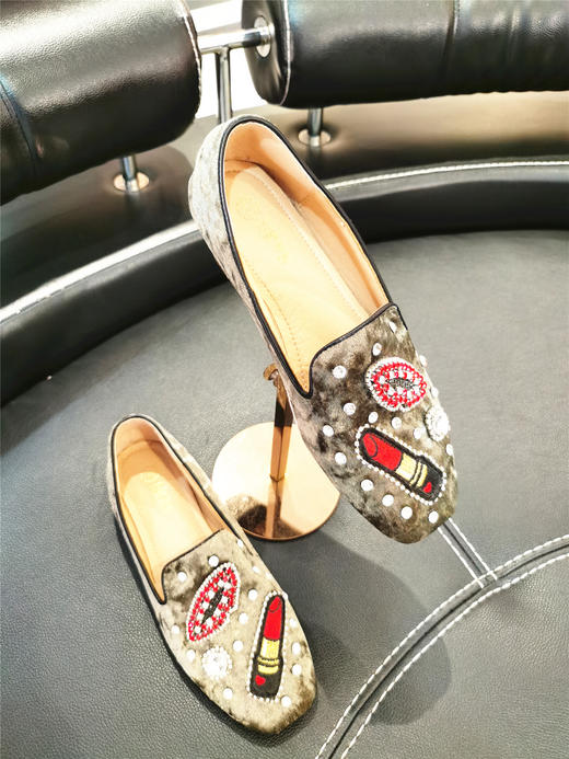 1X6541--绿色平底鞋--《燃烧的灵魂--梵高》 商品图2