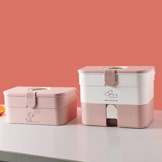 医药箱家用大号小号多功能 家庭用儿童药箱 商品图6