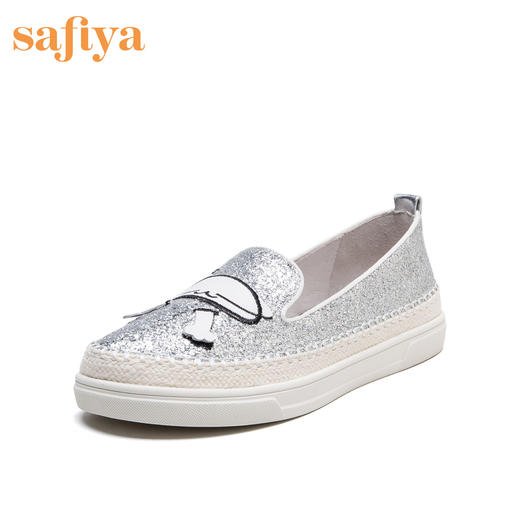 商场同款 | Safiya索菲娅春夏渔夫鞋舒适低跟休闲鞋女SF91112046 商品图1