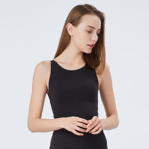 【断码捡漏】卡益裸感背心KL03316女士瑜伽服健身服 商品图4