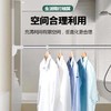 不锈钢免打孔伸缩杆浴帘杆阳台晾衣杆窗帘杆卧室衣柜杆， 商品缩略图4