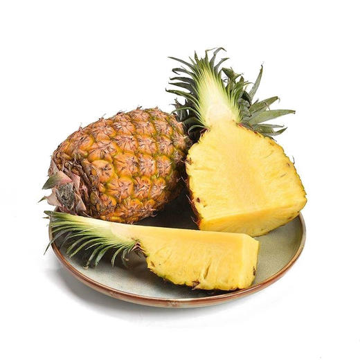 海南甜蜜蜜凤梨口感脆嫩甜蜜多汁根本停不下来