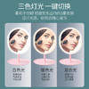 化妆镜台式带灯LED化妆补光梳妆少女宿舍网红随身便携ins公主镜 商品缩略图8
