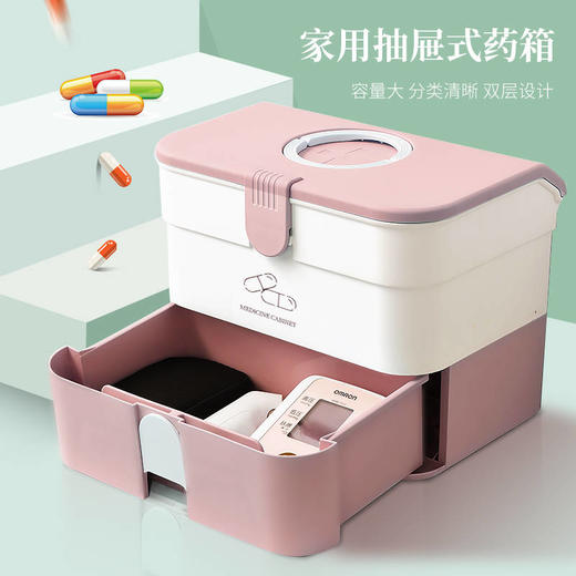 医药箱家用大号小号多功能 家庭用儿童药箱 商品图7