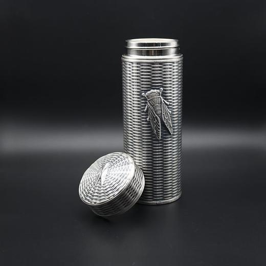 子佩集S999银精工知足杯摆件【DLBJB002】纯银内胆泡茶杯203 商品图1