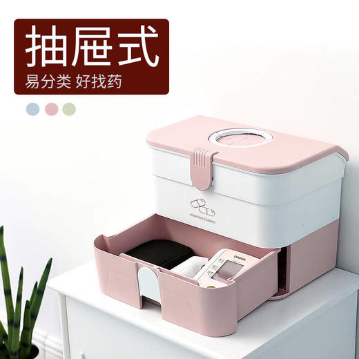 医药箱家用大号小号多功能 家庭用儿童药箱 商品图2