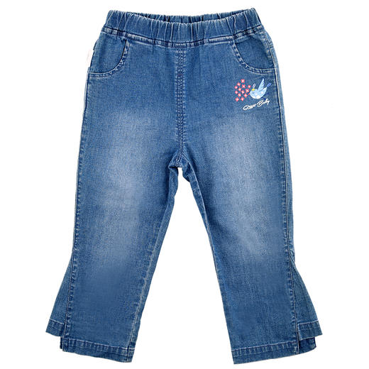 棉果果夏季女童牛仔长裤M222200220276 商品图3
