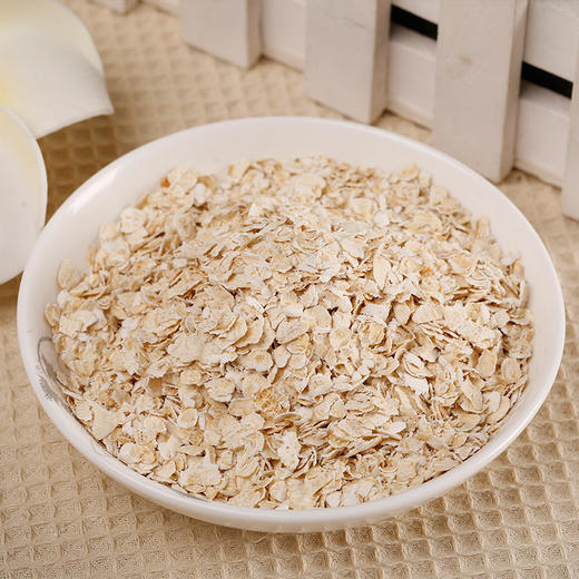 德富祥袋装无添加纯燕麦片原味即食谷物杂粮早餐冲饮麦片1500g（多规格可选）） 商品图3
