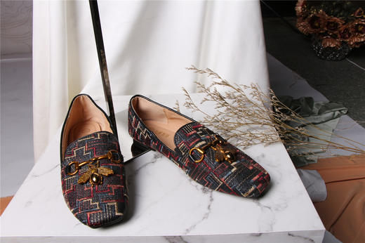 【伯妮斯茵】1X6511--紫色平底鞋--《燃烧的灵魂--梵高》 商品图1