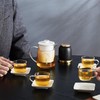 八马掌门茶｜新派茶具 执掌乾坤杯玻璃玉瓷茶具茶杯套装 商品缩略图2