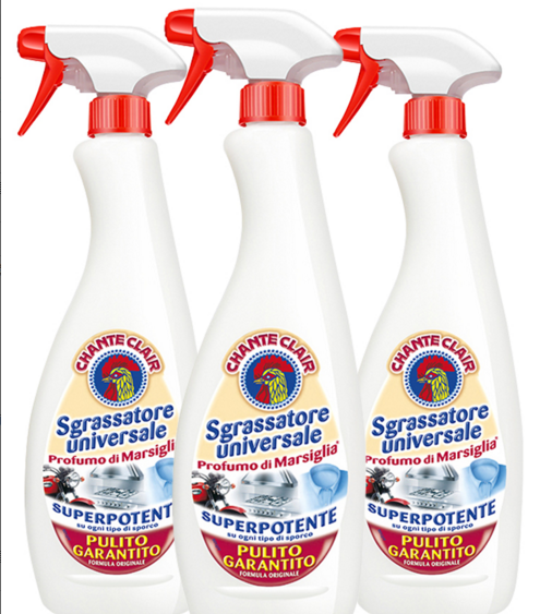 意大利大公鸡头-万能清洁剂/625ml/紫色薰衣草/黄色柠檬/红色马赛皂香-会员5折随机发货