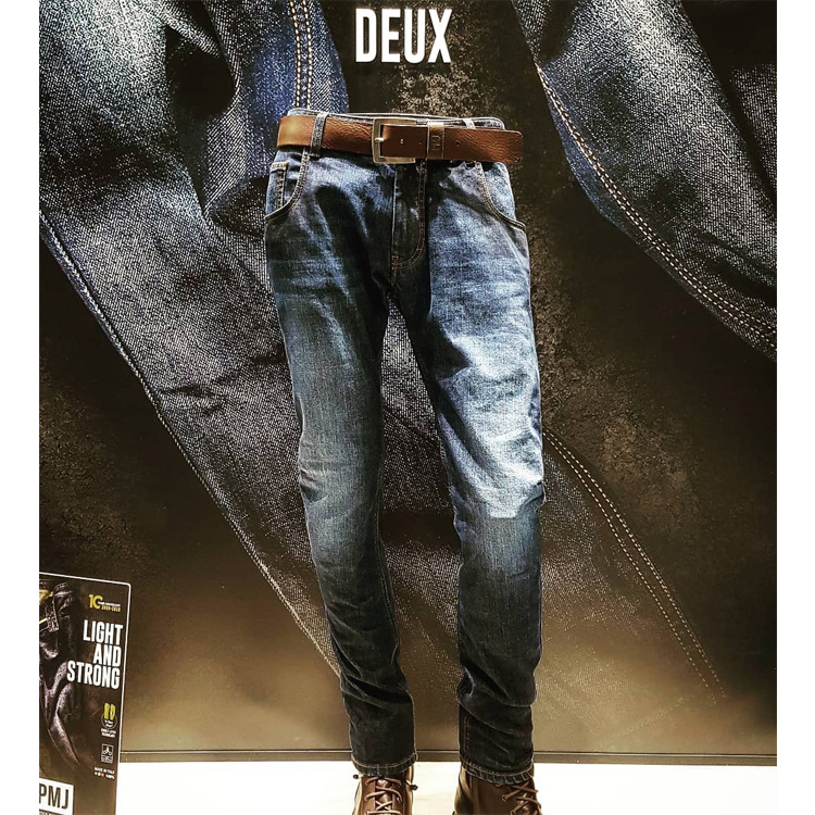 意大利制造PMJ Deux 牛仔裤 凯夫拉内衬 内置KNOX护具