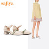 商场同款 | Safiya/索菲娅2020春季新款中跟方头玛丽珍鞋浅口鞋SF01114108 商品缩略图1