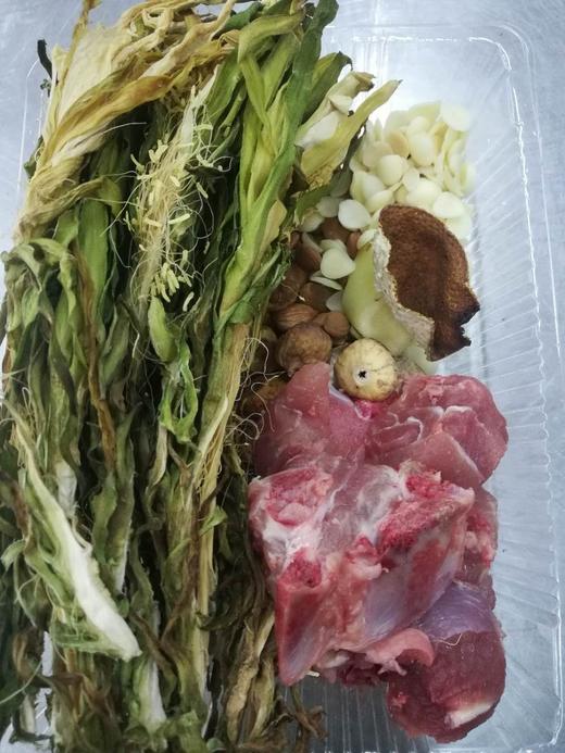 502霸王花南北杏猪骨无花果汤 猪骨8两 商品图0