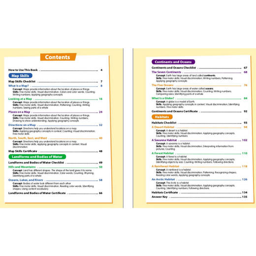 【鑫妈优选】Evan-Moor Skill Sharpeners Geography 技能铅笔刀 地理练习册 商品图7