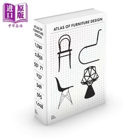 预售 【中商原版】家具设计图集 英文原版 Atlas of Furniture Design 家具设计史