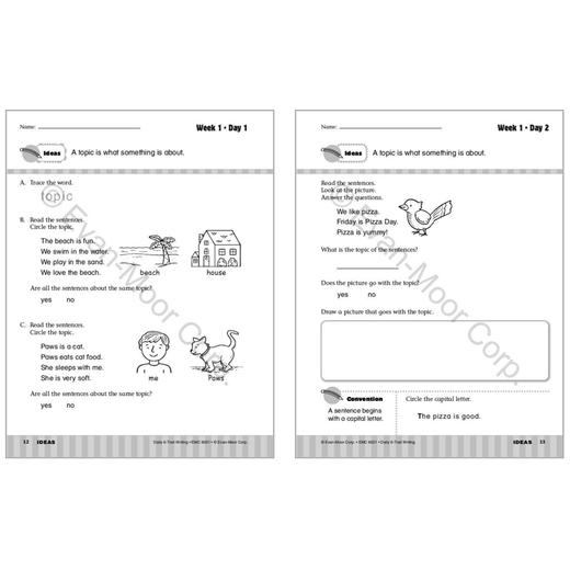【桃娘推荐】Evan-Moor Daily 6-Trait Writing TE 每日练习系列 系统写作 完整版 商品图10