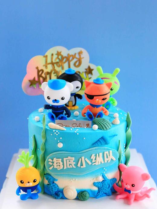海底小纵队（加高款定制蛋糕） 商品图2