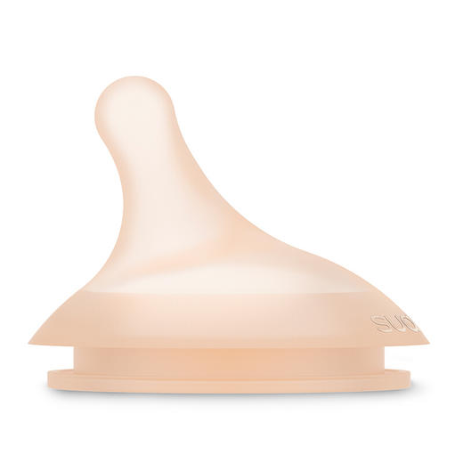 苏维妮 硅胶奶瓶 宽口径 进口新生儿宝宝 0个月以上 奶嘴流量可调节 仿母乳型 防摔 180ml 商品图8