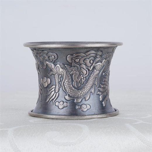 子佩集S990银仿古龙凤茶托【YH6500036-6】203 商品图1