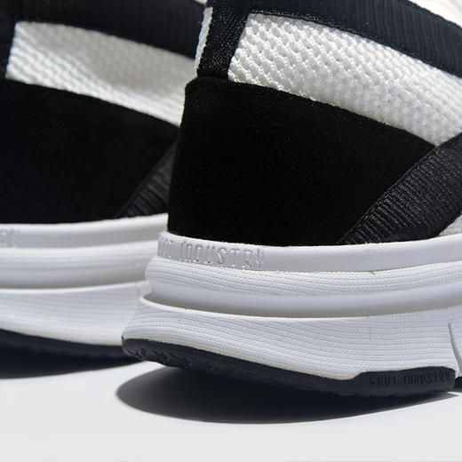 FOOT INDUSTRY QUATERNION 19S1002 复古机能网面飞织高帮袜套鞋 商品图3