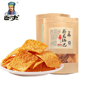 卧龙手工大米锅巴爆辣味400g/袋