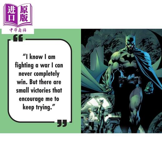 【中商原版】DC Comics: Batman: Quotes from Gotham City (Tiny Book) 英文原版 DC漫画：蝙蝠侠：哥谭市篇（精装小书） 商品图2