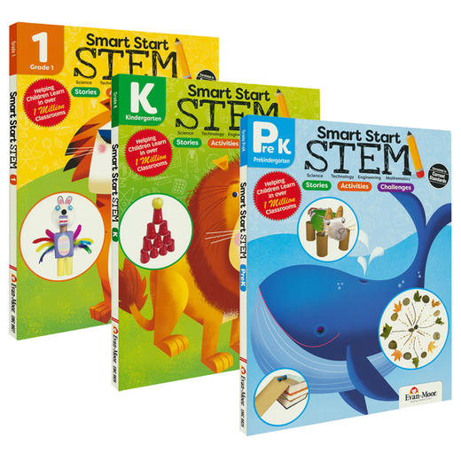 Evan-Moor Smart Start STEM  聪慧启蒙系列 核心素养 商品图1