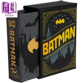 【中商原版】DC Comics: Batman: Quotes from Gotham City (Tiny Book) 英文原版 DC漫画：蝙蝠侠：哥谭市篇（精装小书）