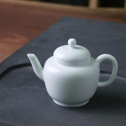 「茶器」玉青釉文心壶 商品图0